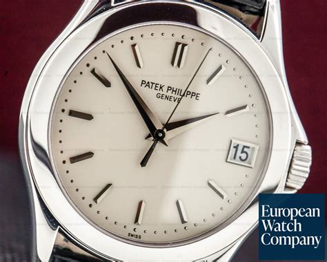 Patek Philippe Calatrava White Gold Calatrava Ref. 5107g